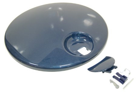 Indesit Washing Machine Plastic Door Screen Blue. Genuine Part Number C00269739