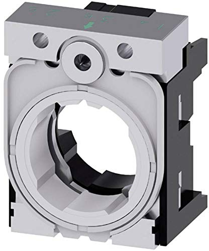 Siemens 3SU1550-0AA10-0AA0 Holder for 3 MODULES, Metal, White