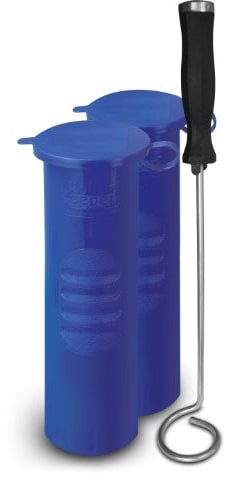 Obvious Solutions 897049001040 Squeegee & Roller Keeper Combo Pack Storage Cleaner, Blue