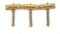 Fender American Vintage Telecaster Compensated Bridge Saddles, Brass