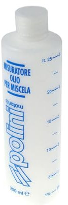 MISURINO OLIO CON TAPPO POLINI 250 ml. PERCENTUALE DALL'1% AL 7%