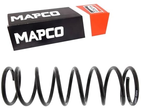MAPCO 70600 2x Federn Fahrwerksfedern Vorne Kompatibel mit FORD ESCORT IV GAF, AWF, ABFT 6113363 82AB5310EA | 70600 Kompatibel mit Escort IV (gaf, Awf, Abft),escort IV Turnier (awf, Avf)