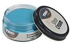 TRG the One Shoe Cream, Crème pour cuir et cuir synthétique, Bleu (165 Turquoise), 50 ml