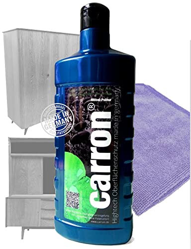carron Möbel-Politur Hochglanz und Versiegelung von glatten und lackierten Flächen im Haushalt