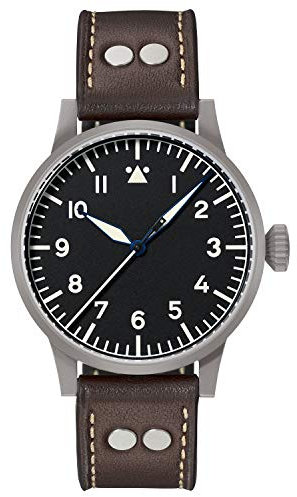 Laco Fliegeruhr Original Memmingen – Made in Germany – 42 mm Ø hochwertige Handaufzugsuhr – Einzigartige Qualität. Herausragende Verarbeitung – Wasserdicht im zeitlosem Design – seit 1925