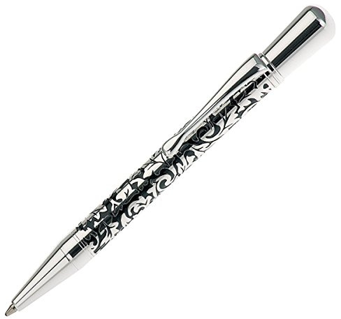SILBERKANNE Kugelschreiber CLASSIC (12,5 cm) – Edel Versilbert – Hochwertiges Design inkl. Edler Geschenkbox
