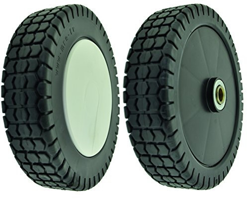 Greenstar Rueda de plástico con rodadura de plástico adaptable para Honda, Negro, 27259