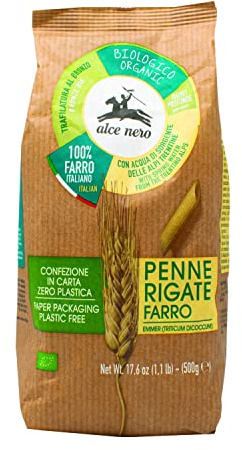 FUSILLI 100% SFARINATO DI FARRO BIO ALCE NERO 500G