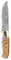 Perkin Damastmesser Jagdmesser mit Scheide - XR6W
