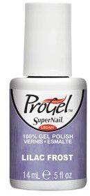 Super Nail ProGel Flieder-Frost, Farbiges Gel, abwaschbarer Nagellack