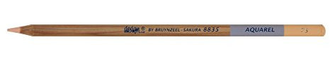 Bruynzeel Royal Talens Aquarelle Pencil, 3.7mm Core, Light Flesh Color #75 (883575K)