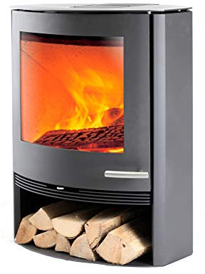 TermaTech Kaminofen TT22 7,5 kW Stahl schwarz