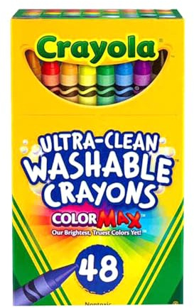 Crayola Ultra Clean Washable Crayons (box of 48)