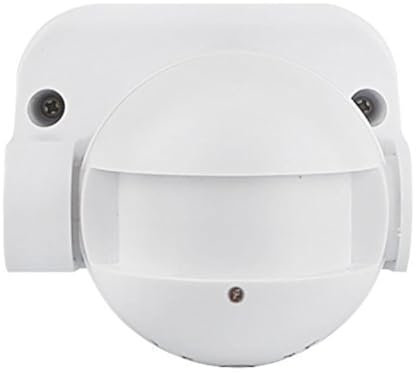 HUBER Motion 60HF Radar Bewegungsmelder 180° Innen/Außen Bewegungssensor IP44 I 230V Bewegungsmelder LED geeignet, vertikal verstellbar, weiß