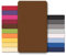 CelinaTex Jersey Topper Spannbettlaken Lucina 200x200-200x220cm Schoko braun 100% Baumwolle gekämmt bis 12cm Matratzenhöhe Spannbettbezug, Leintuch, Bettlaken, elastisch, Strech, Oeko-Tex