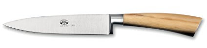 Coltellerie Berti Coltello Trinciante Da Verdure Forgiato Cornotech Marrone
