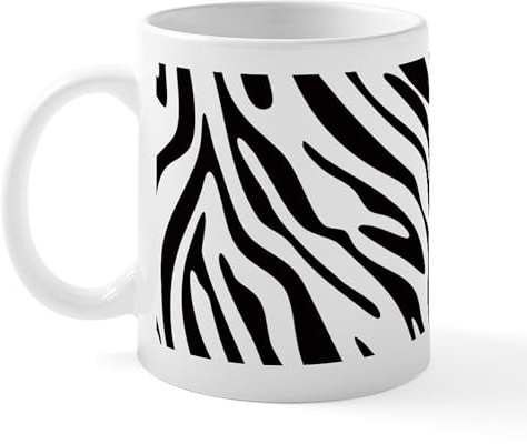 CafePress Zebra Animal Print Mug 11 oz (325 ml) Ceramic Coffee Mug