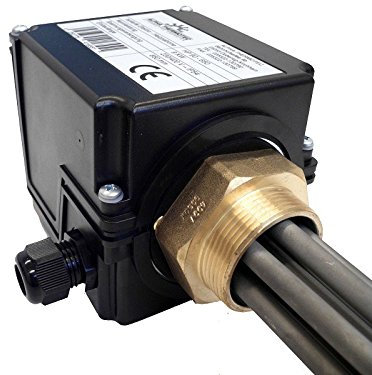 Heizpatrone isoliert 6,0 kW für Pufferspeicher mit Thermostat