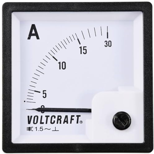VOLTCRAFT AM-72X72/15A AM-72X72/15A Analog-Einbaumessgerät AM-72X72/15A 15A Dreheisen