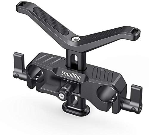 SMALLRIG Lange Linse Unterstützung mit 15mm Stangenklemme (34.5mm Höhenverstellbar) -BSL2680
