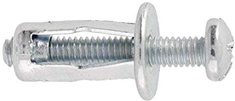 Molly M10110-XJ Fixations spéciales pour Parois minces 4 mm, Gris, Set de 10 pièces