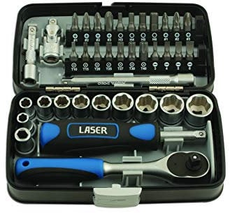 Laser 5960 Socket & Bit Set 1/4D 38pc