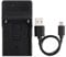 NP-FM50 USB Charger for Sony CCD-TRV308, CCD-TRV138, CCD-TRV328, DSLR-A350, DSLR-A100, DSLR-A200, DSR-PD170, DSR-PD150, HVR-Z5U, HVR-Z1U, MVC-CD400 Camera and More