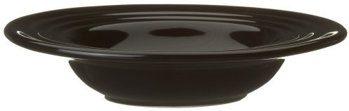 Signature Housewares Boscoware 5-Inch Dipping Plates, Black, Set of 6