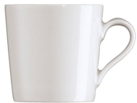 Arzberg 49700-800001-14722 Tric Espr/Mokka-Obertasse, Porzellan, weiß, 20.10 x 14.8 x 7.6 cm