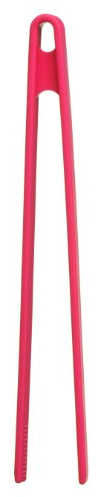 Premier Housewares Zing Silicone Tongs - Hot Pink
