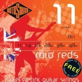Rotosound R11 Reds electric guitar strings 11-48 (2 PACKS)