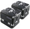 Kit 2X ALU Design Beautycase DynaSun BS35 Schwarz Schmuckfach Schminkkoffer Kosmetikkoffer Beauty Case
