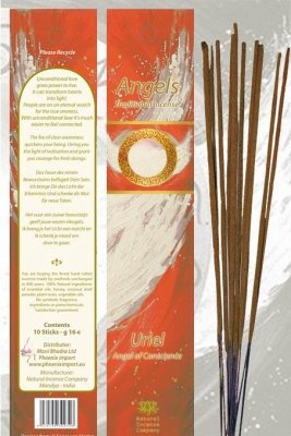 ManiBhadra Räucherstäbchen 'Uriel' Patchouli 20g (11 Stk à 1,6-1,8g, 65-80 Min Brenndauer)