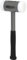 KS Tools 140.5277 Mazzuola, Antirimbalzo, con Manico Tubolare in Acciaio Stabile e Robusto