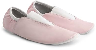 Rogelli Gymnastikschuhe Unisex - Turnschläppchen für Damen & Herren - Flexibel, rutschfest & Atmungsaktiv - Schläppchen für Tanz & Sport - Rosa