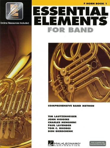 Essential Elements for Band F Horn Book 1 ( includes Audio Access )