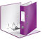 Leitz Qualitäts-Ordner 180°, A4, 8 cm Rückenbreite, laminierte Graupappe, Violett, WOW Serie, Design kann variieren, 10050062