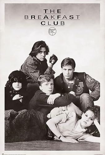 Close Up Breakfast Club (1985) | UK Import Filmplakat, Poster [61 x 91,5 cm]