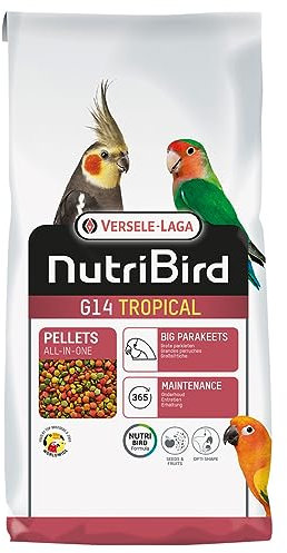 Versele Laga NUTRIBIRD G14 Tropical 10kg, 1er Pack (1 x 10 kg)