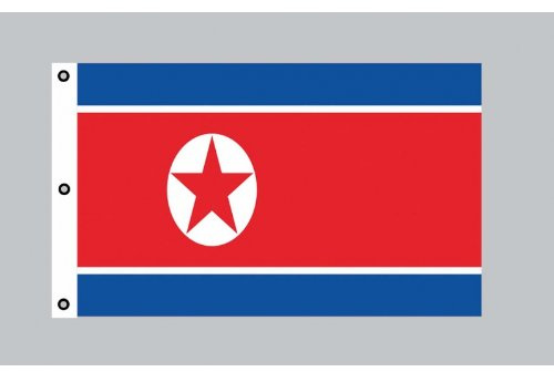Everflag Riesen-Flagge: Nordkorea 150cm x 250cm