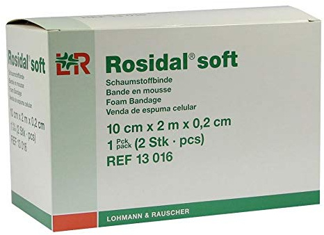 Rosidal Soft Binde 10x0,2cmx2m 2 stk