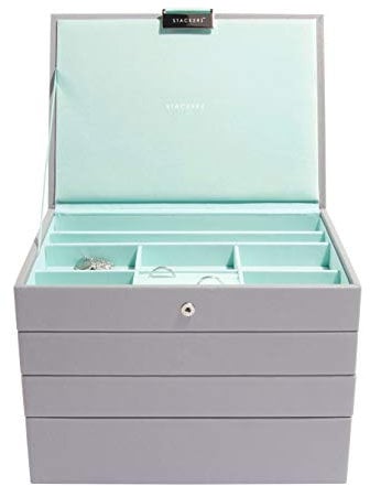 Stackers Grau Mint Klassisch Schmuckschatulle - 4
