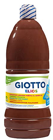 Gouache liquide 1 litre Giotto Marron