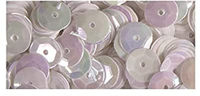 Rayher - 3927090 - Pailletten, gewölbt, 6mm ø, SB-Box 4000Stück, irisi