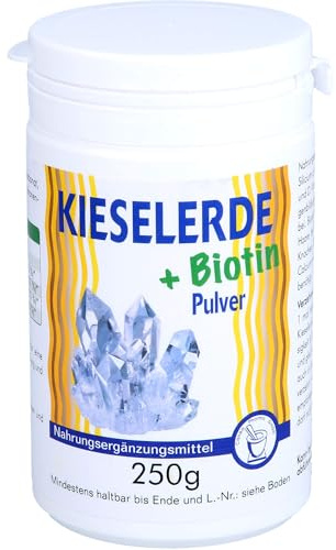 Kieselerde + Biotin Pulver, 250 g Pulver