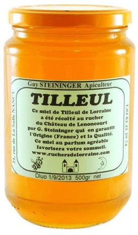 Ruchers de Lorraine - Miel de Tilleul de Lorraine (1Kg)