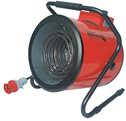 mhteam-eh4 – 09 Heizung Profi Drehstrom 9000 W, Rot