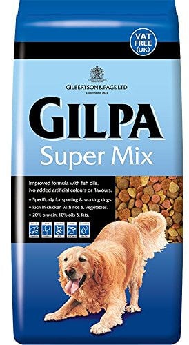 Gilpa Hundefutter Trocken Trockenfutter 15 kg Hundetrockenfutter Geflügel Futter Für Ausgewachsene Hunde Aller Rassen Supermix