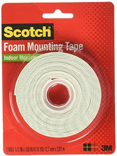 3M Scotch Craft Foam Mounting Tape 150x0.5in 4013