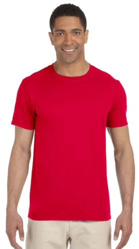 Gildan Men's Softstyle Preshrunk Label T-Shirt